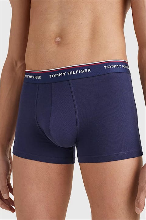 Tommy Hilfiger Underwear - Blauwe 3-pack boxershorts