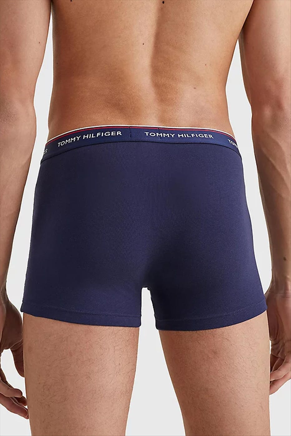 Tommy Hilfiger Underwear - Blauwe 3-pack boxershorts