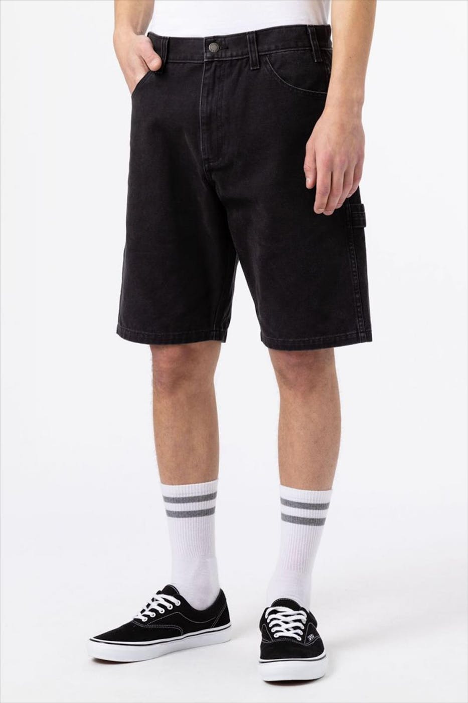 Dickies - Zwarte Dickies Duck Canvas short