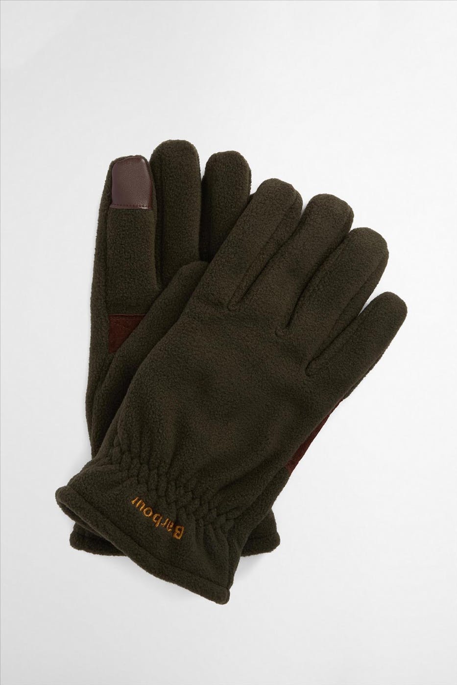 Barbour - Donkergroene Coalford handschoenen