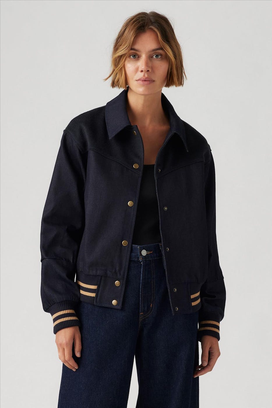 Levi's - Donkerblauw Lennox Varsity vestje