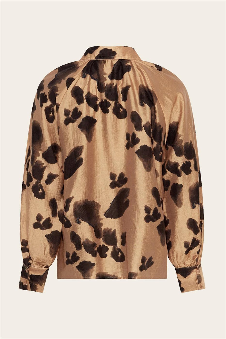 MSCH COPENHAGEN - Beige Nilla Romina blouse