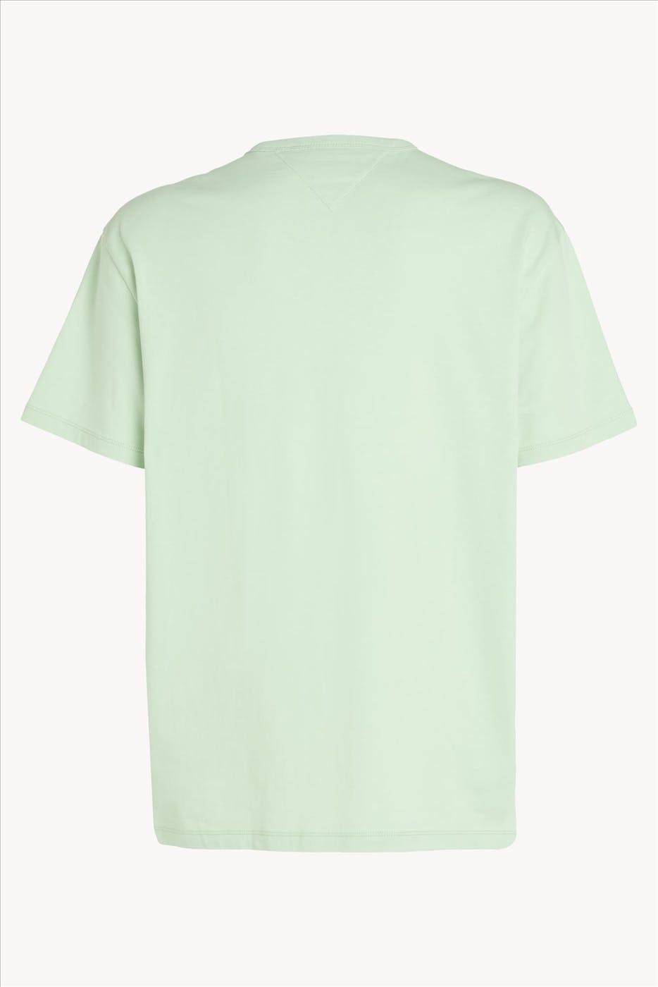 Tommy Jeans - Lichtgroene Badge T-shirt