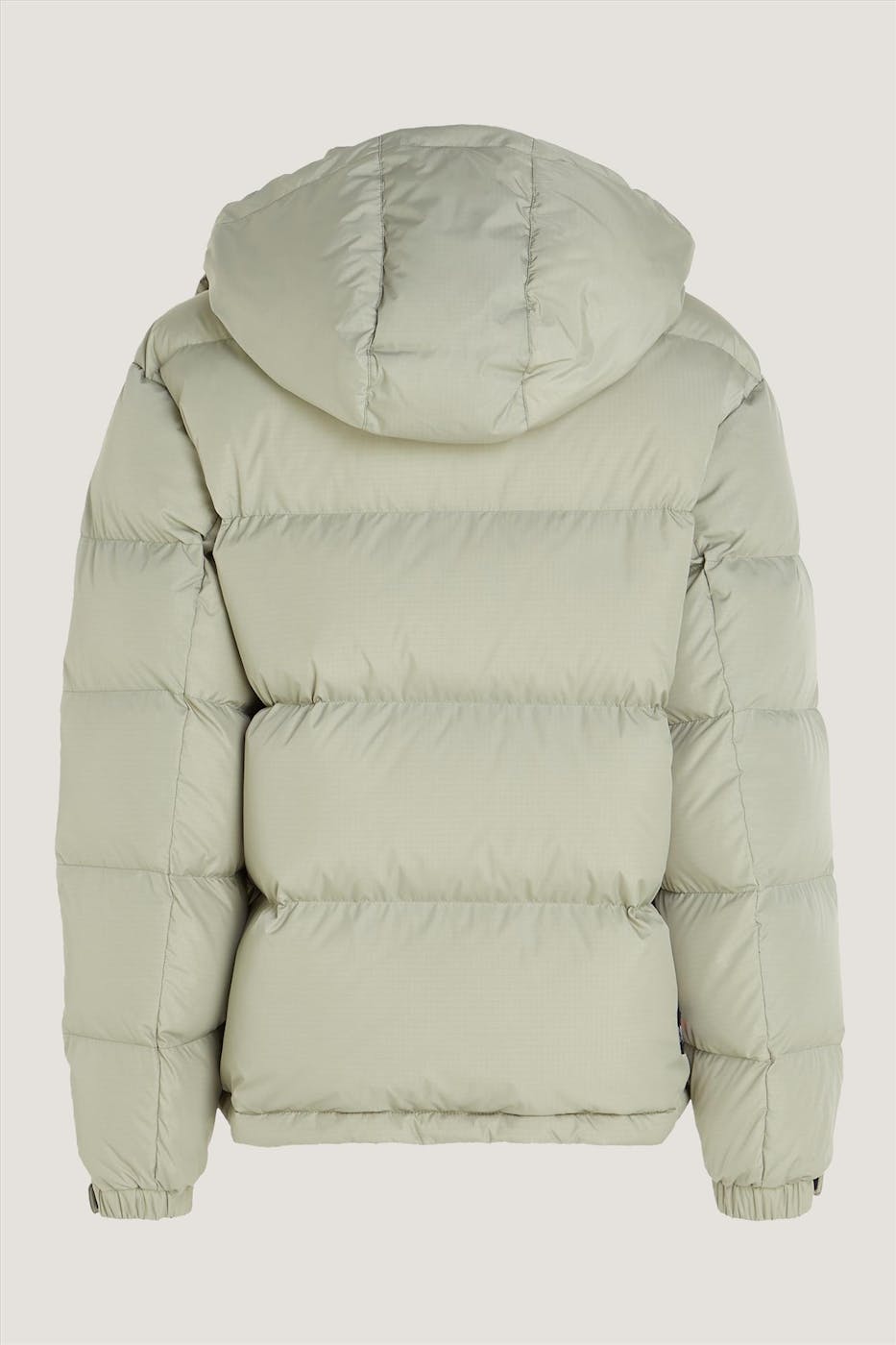 Tommy Jeans - Mintgroene Alaska pufferjas