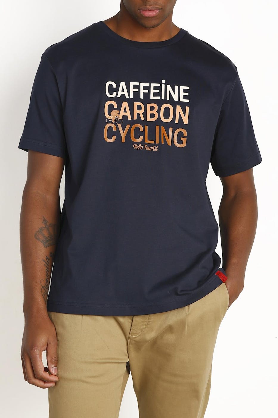 Antwrp - Donkerblauwe Caffeine Carbon T-shirt