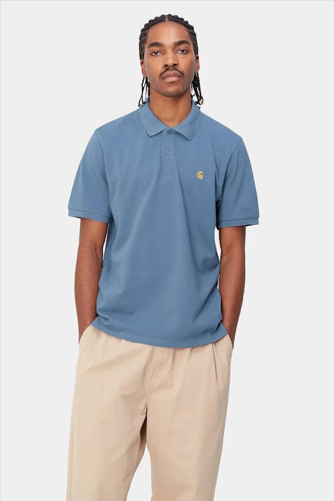 Carhartt WIP - Blauwe Chase Pique polo