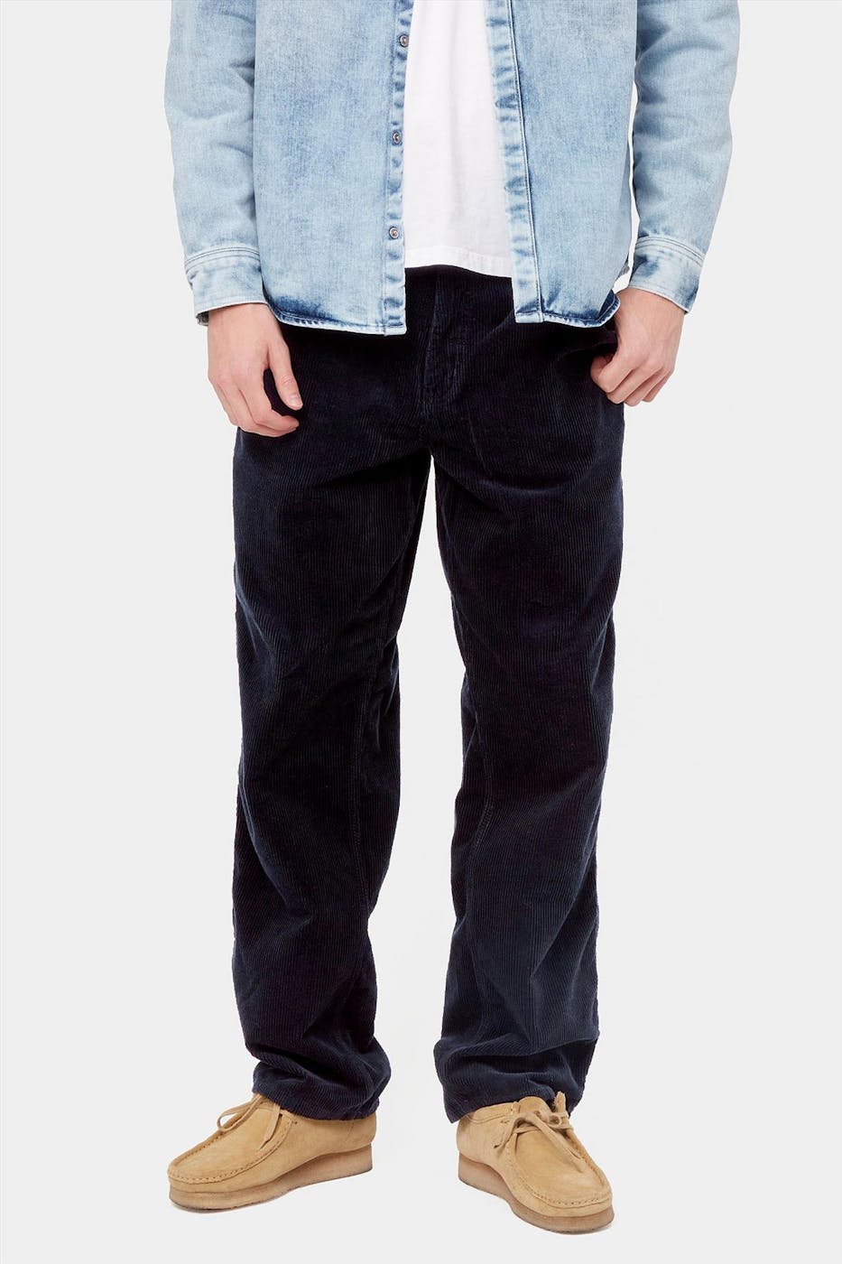 Carhartt WIP - Donkerblauwe Simple pant
