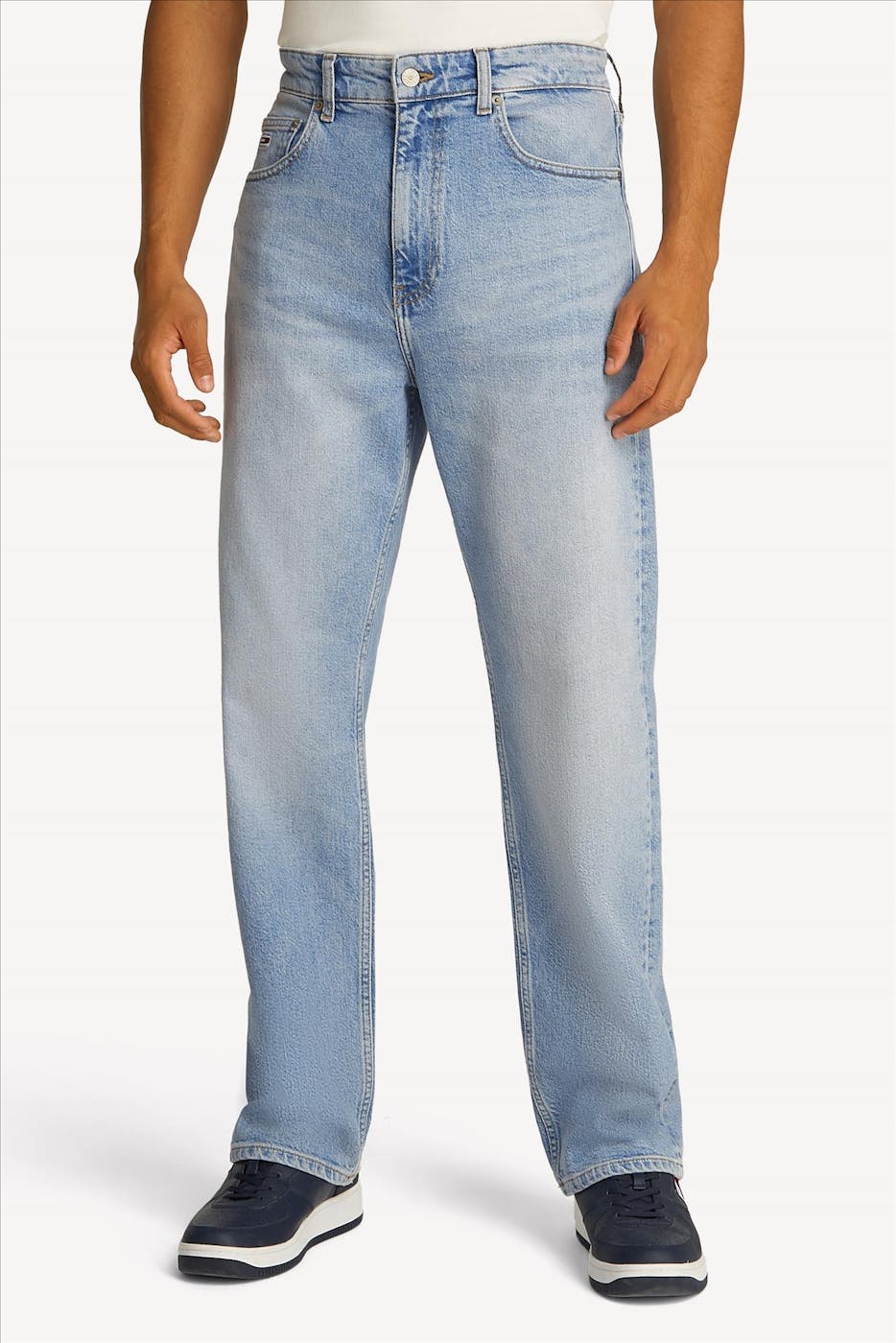 Tommy Jeans - Lichtblauwe Otis Straight jeans