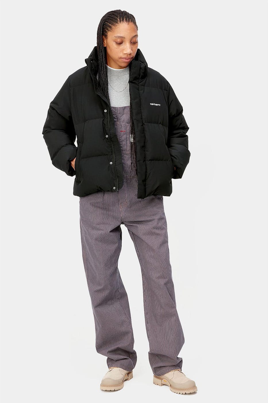 Carhartt WIP - Zwarte Yanie jas