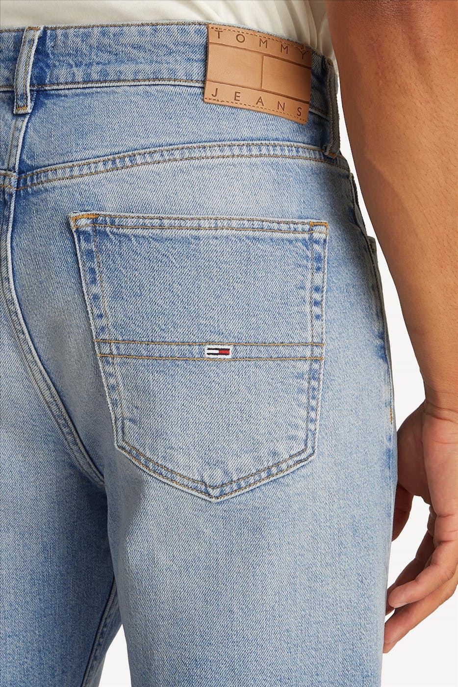 Tommy Jeans - Lichtblauwe Otis Straight jeans