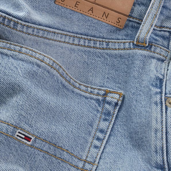 Tommy Jeans - Lichtblauwe Otis Straight jeans