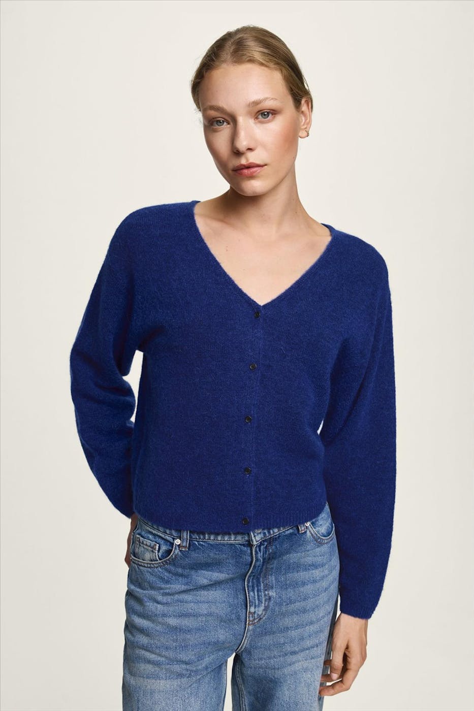 MSCH COPENHAGEN - Kobaltblauwe Milania Hope cardigan