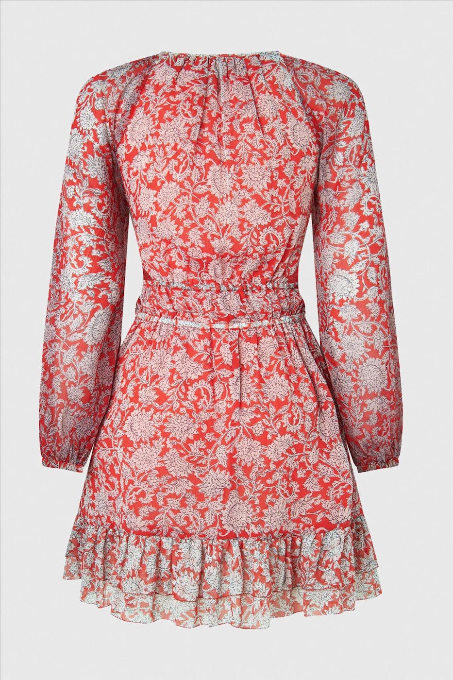 Pepe Jeans London - Rood Floral Printed kleed