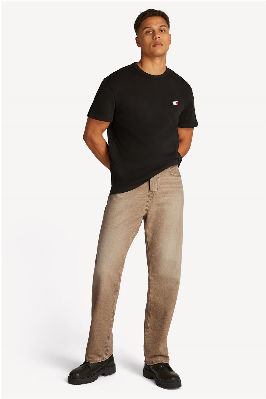Tommy Jeans - Lichtbruine Otis Straight jeans