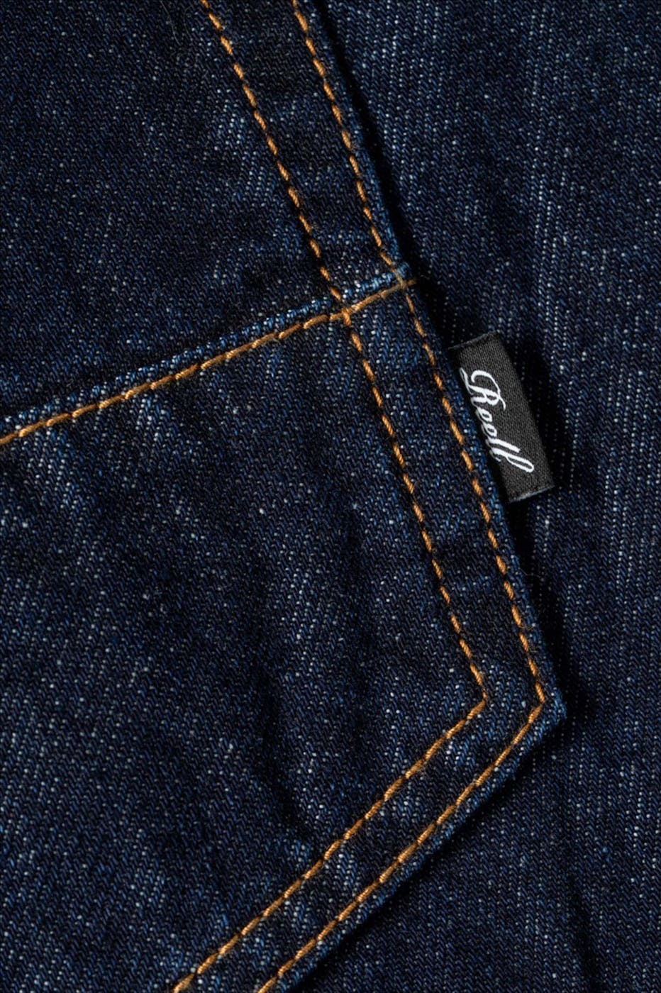 Reell - Donkerblauwe Baggy tapered jeans