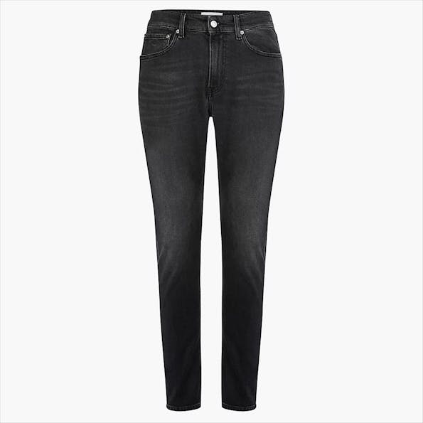 Calvin Klein Jeans - Donkergrijze Slim Tapered jeans