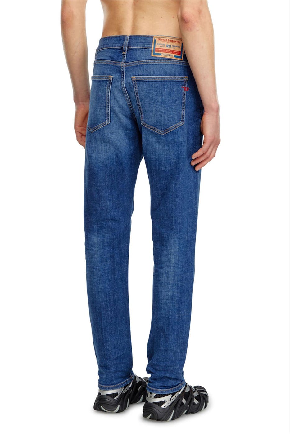 Diesel - Middenblauwe 2019 D-Strukt Slim jeans