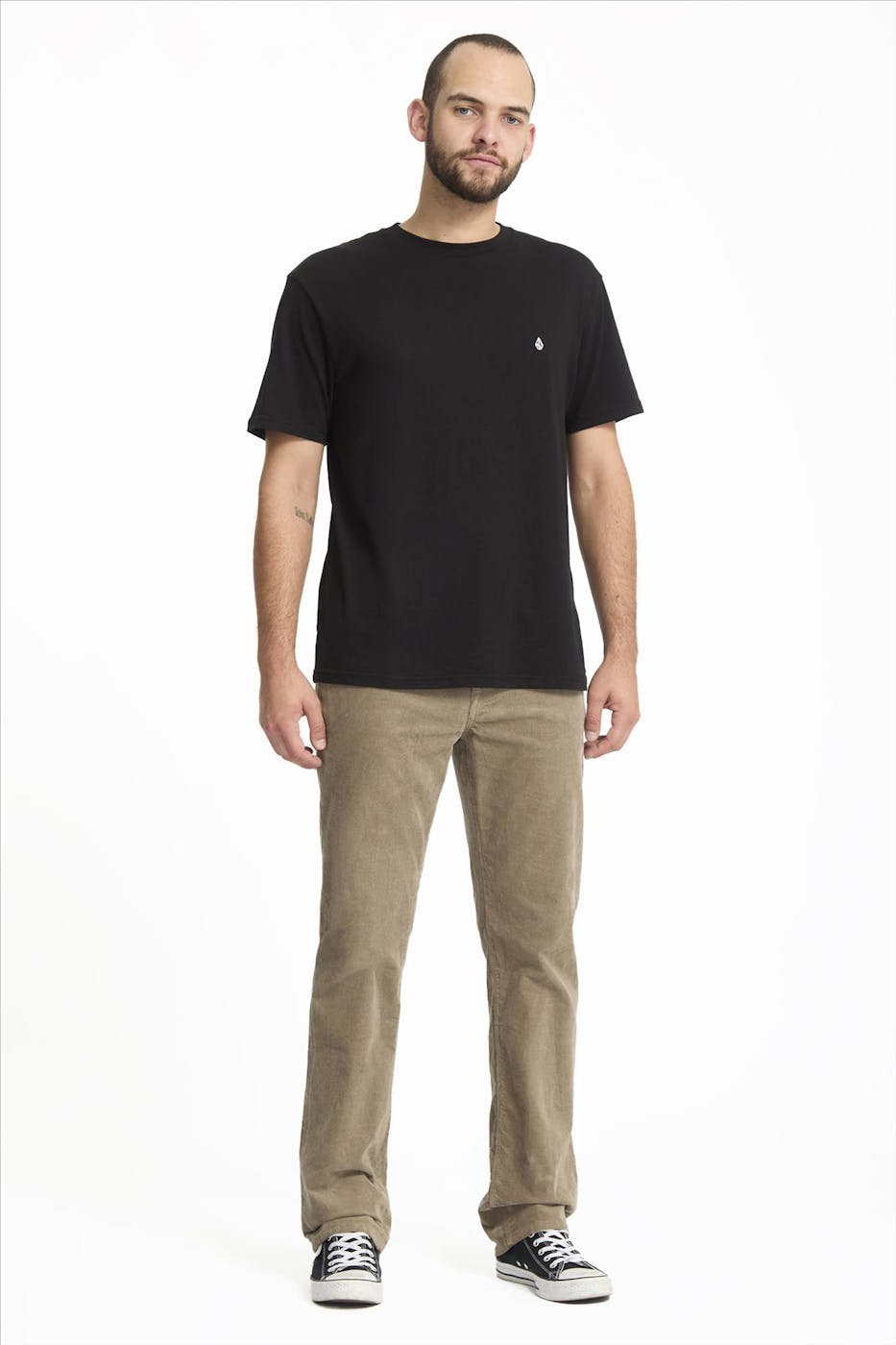 Volcom - Beige Solver Corduroy broek