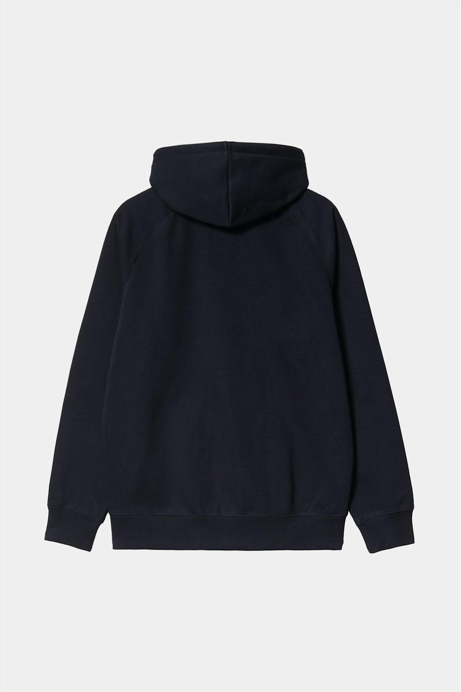 Carhartt WIP - Donkerblauwe Hooded Chase cardigan