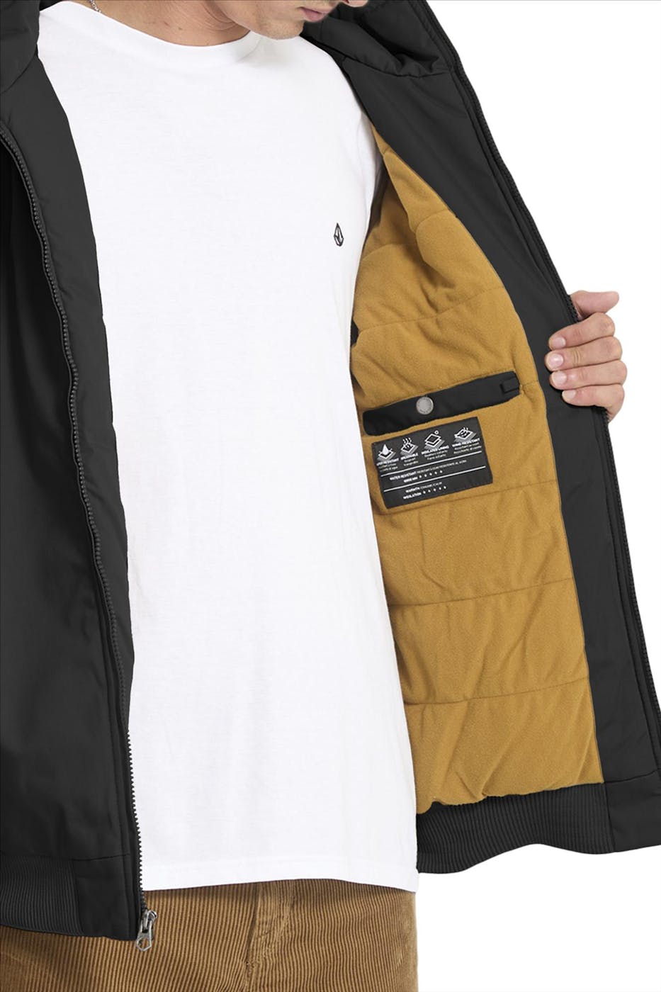Volcom - Zwarte Hernan 10k jas