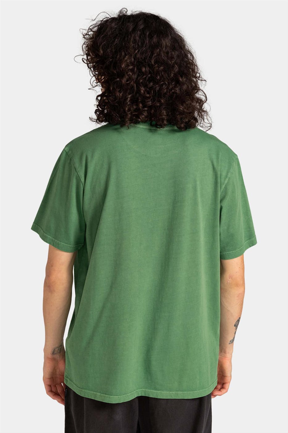 Element - Groene Basic Pocket T-shirt
