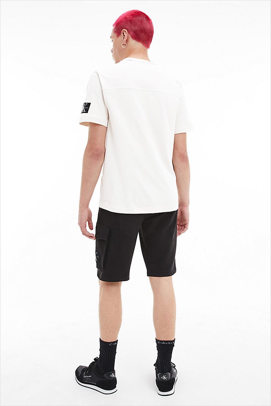 Calvin Klein Jeans - Witte Basic T-shirt