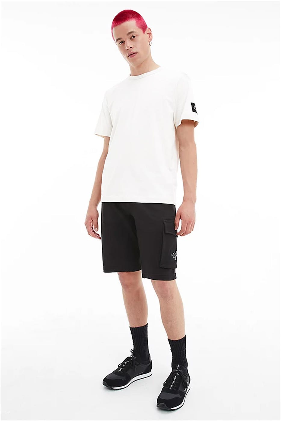 Calvin Klein Jeans - Witte Basic T-shirt