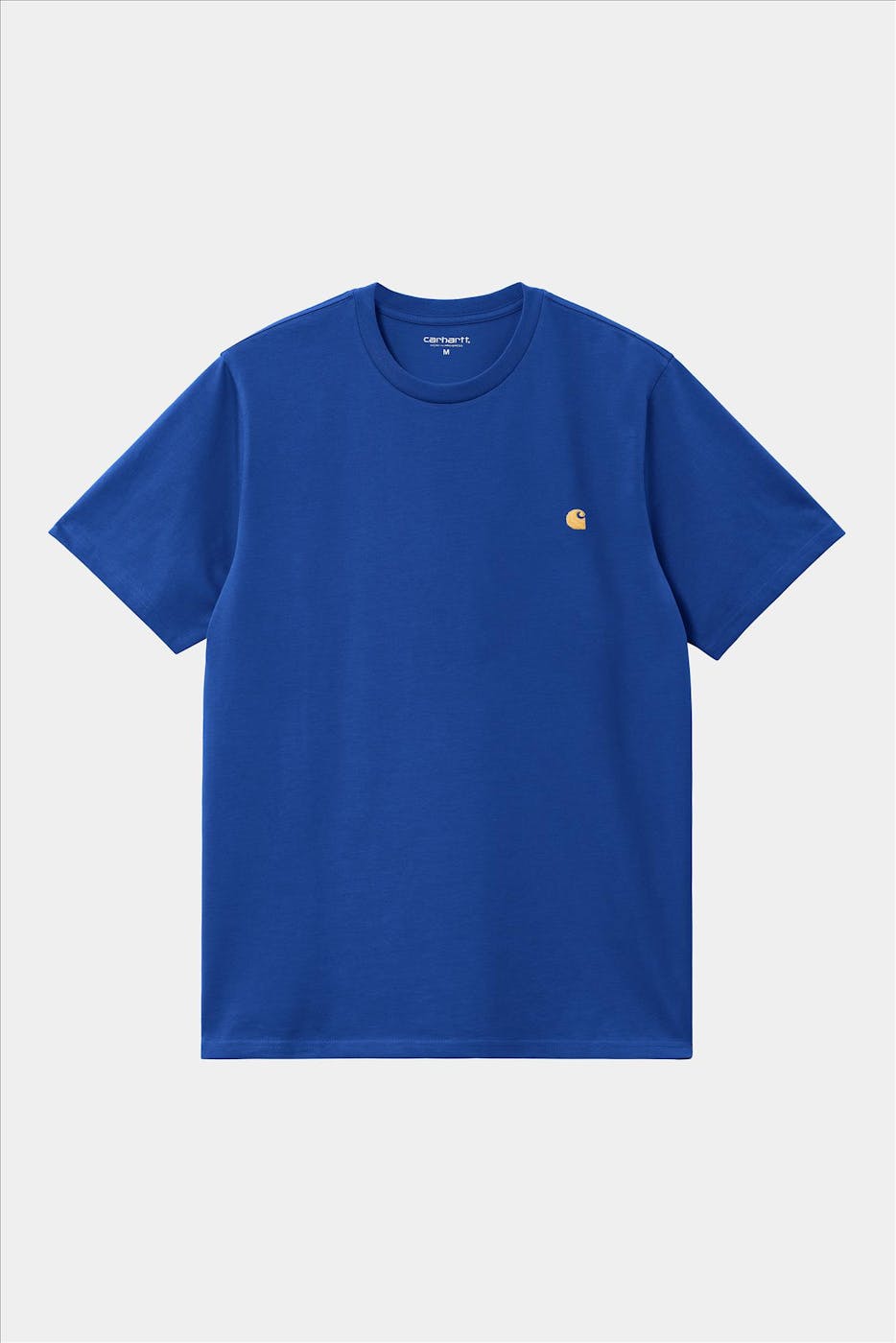Carhartt WIP - Kobaltblauwe Chase T-shirt