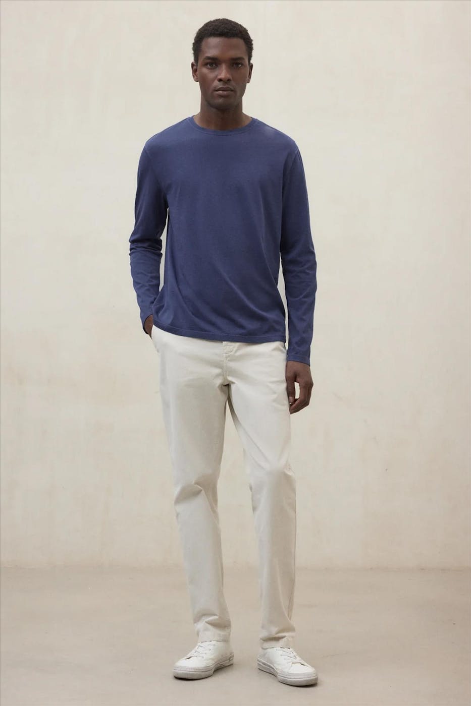 ECOALF - Blauwe Laredo longsleeve
