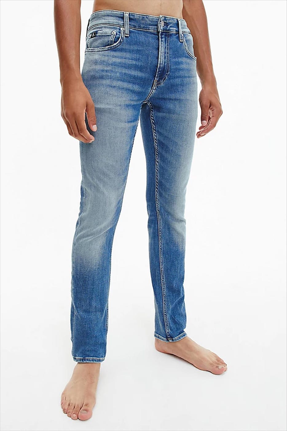 Calvin Klein Jeans - Blauwe 'Slim' slim jeans