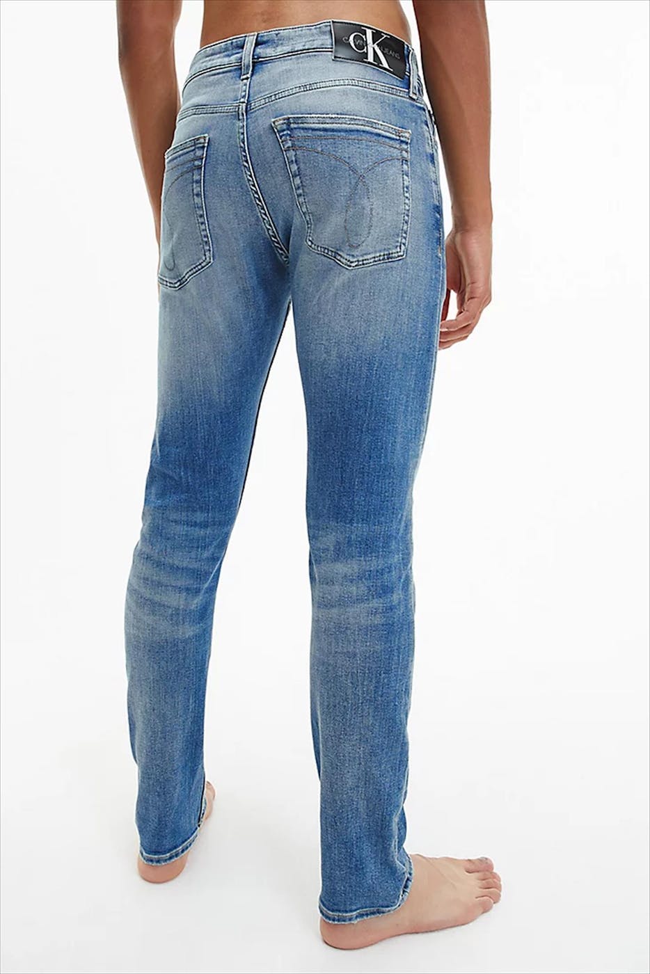 Calvin Klein Jeans - Blauwe 'Slim' slim jeans