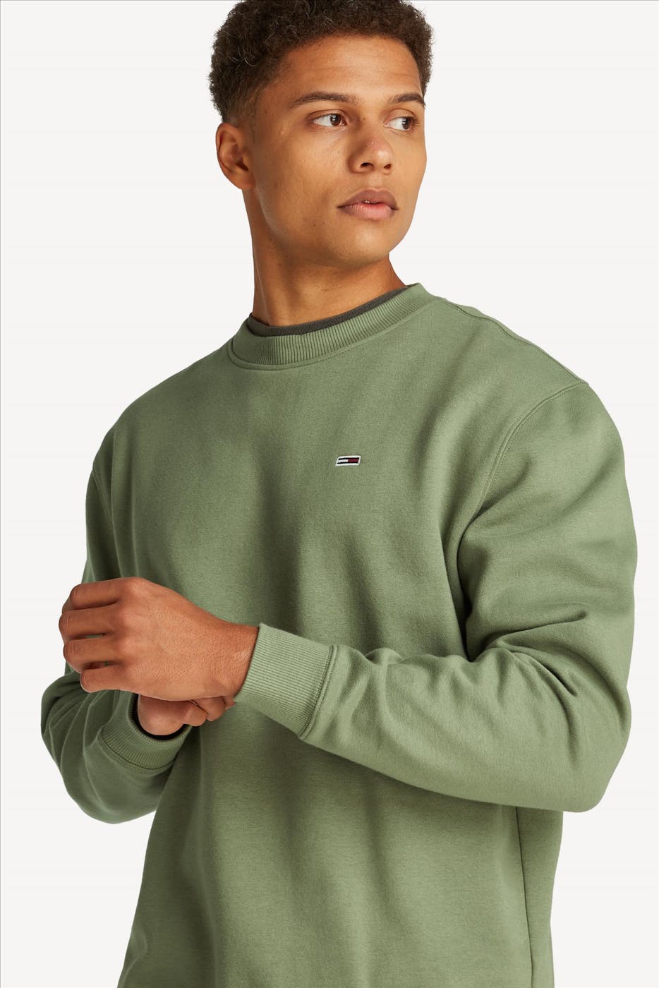Tommy Jeans - Kaki Icon sweater