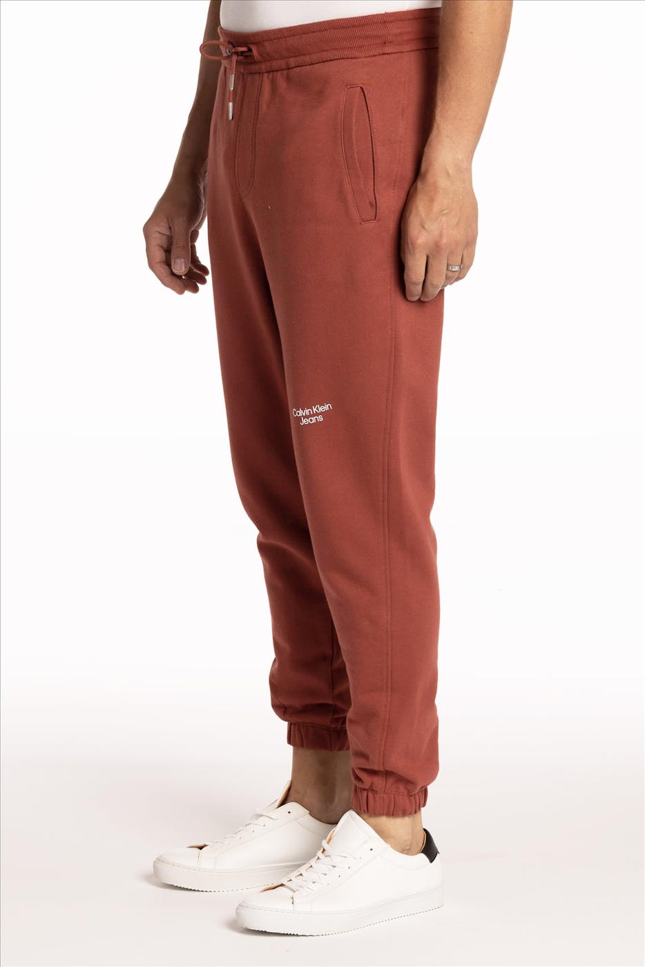 Calvin Klein Jeans - Bordeaux Logo sweatpants