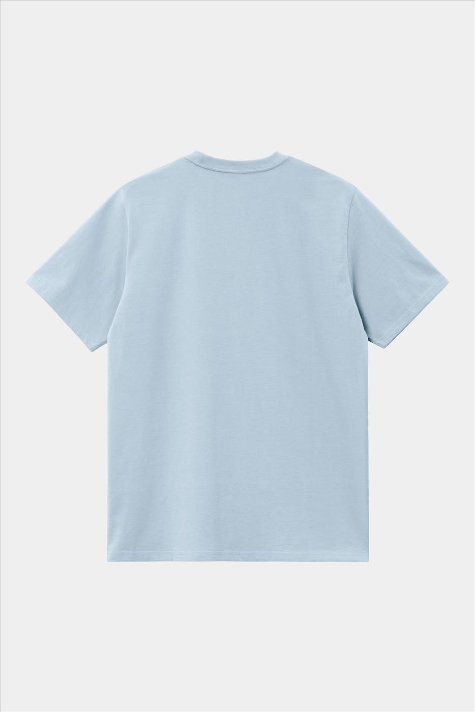 Carhartt WIP - Lichtblauwe American Script T-shirt