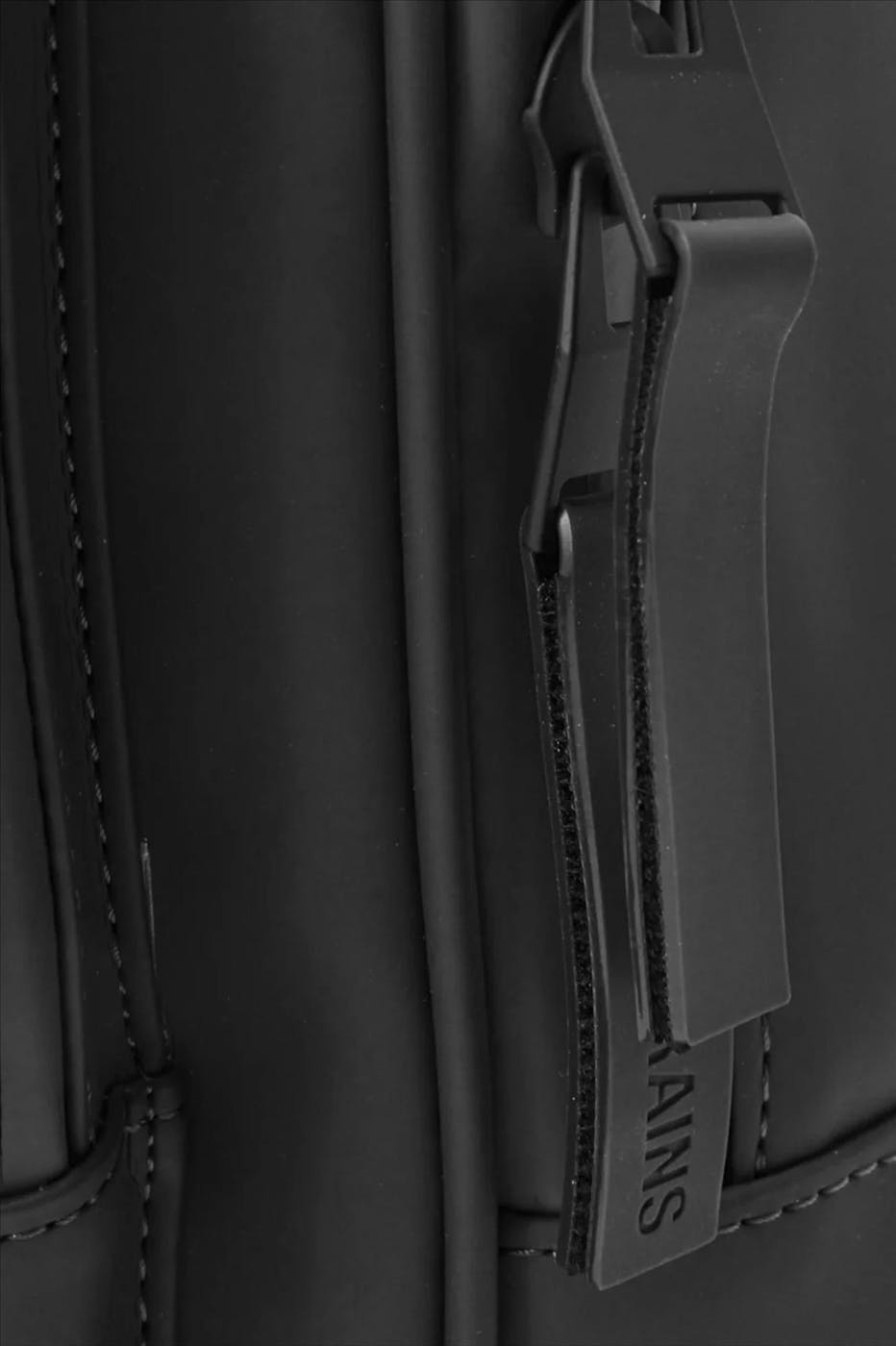 RAINS - Zwarte Book Daypack rugzak