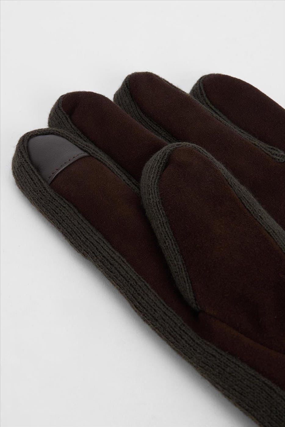 Barbour - Bruin-Groene Magnus handschoenen