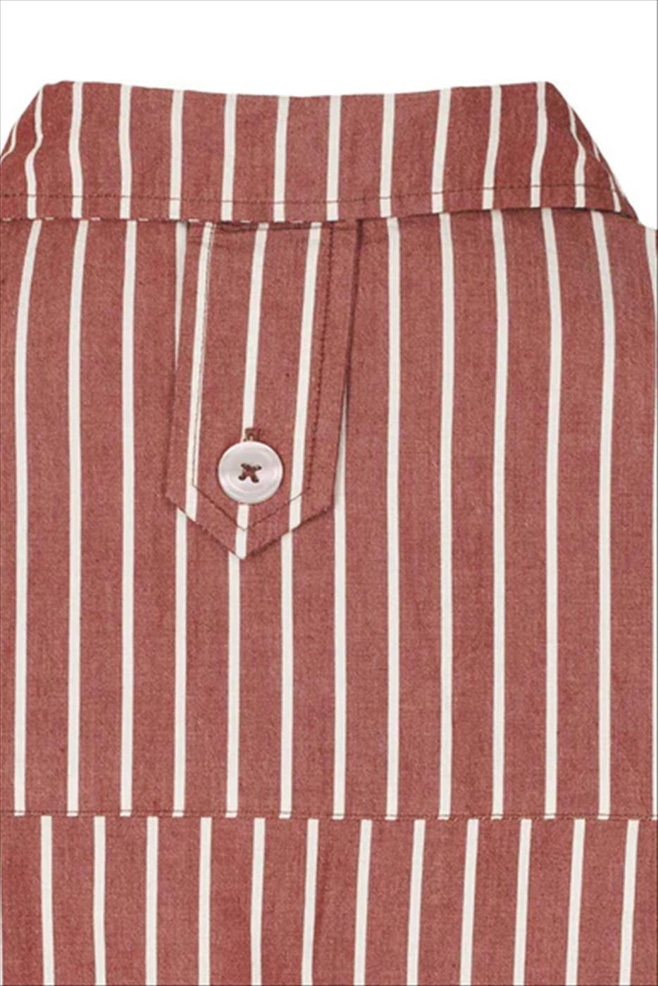 esmé studios - Bordeau-Ecru Gry blouse