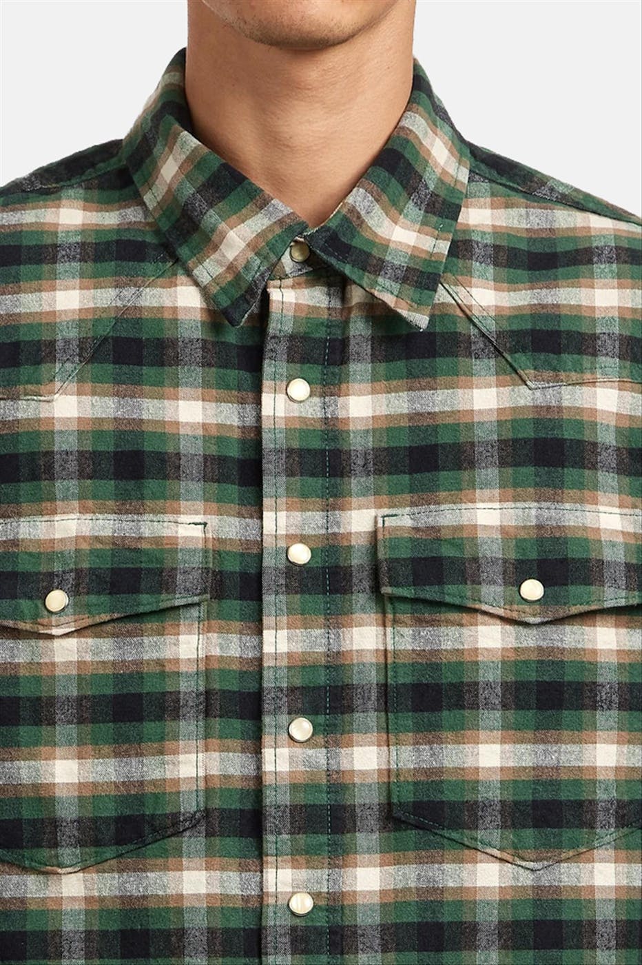 Dickies - Groen Johnsonville hemd