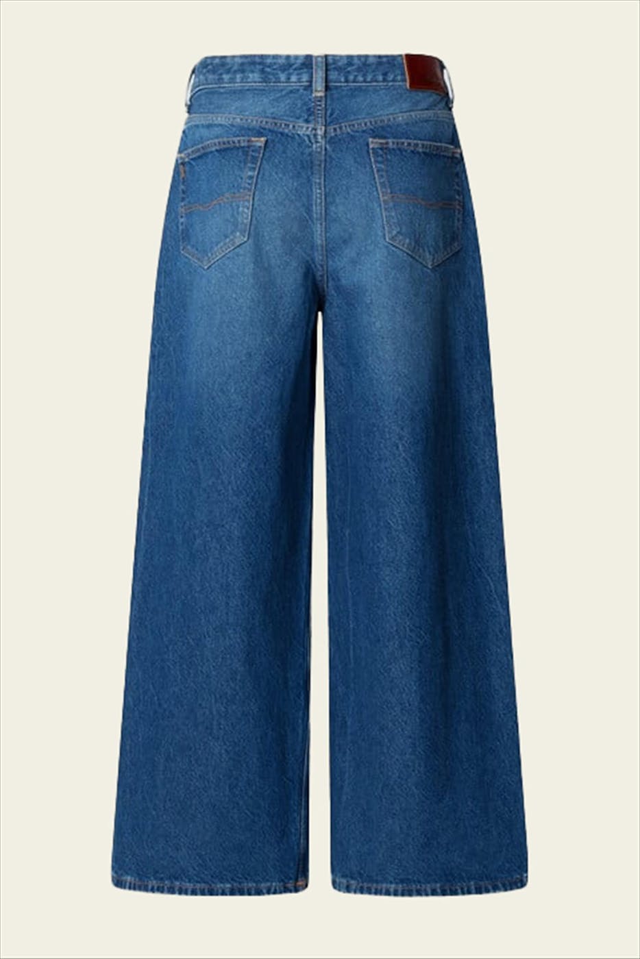 Pepe Jeans London - Donkerblauwe Jaimy Wide jeans