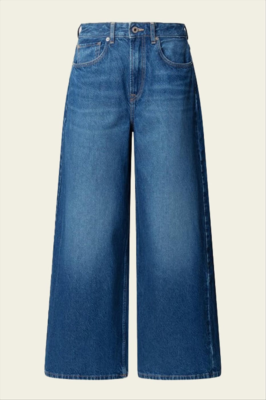 Pepe Jeans London - Donkerblauwe Jaimy Wide jeans