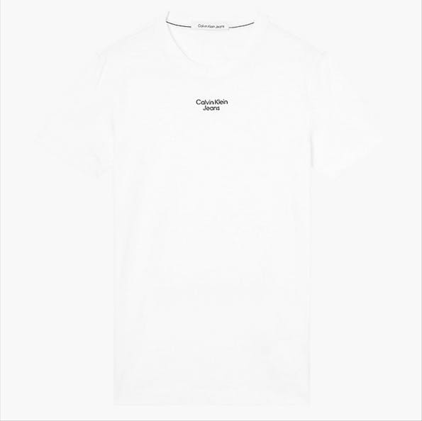 Calvin Klein Jeans - Witte Graphic Logo T-shirt