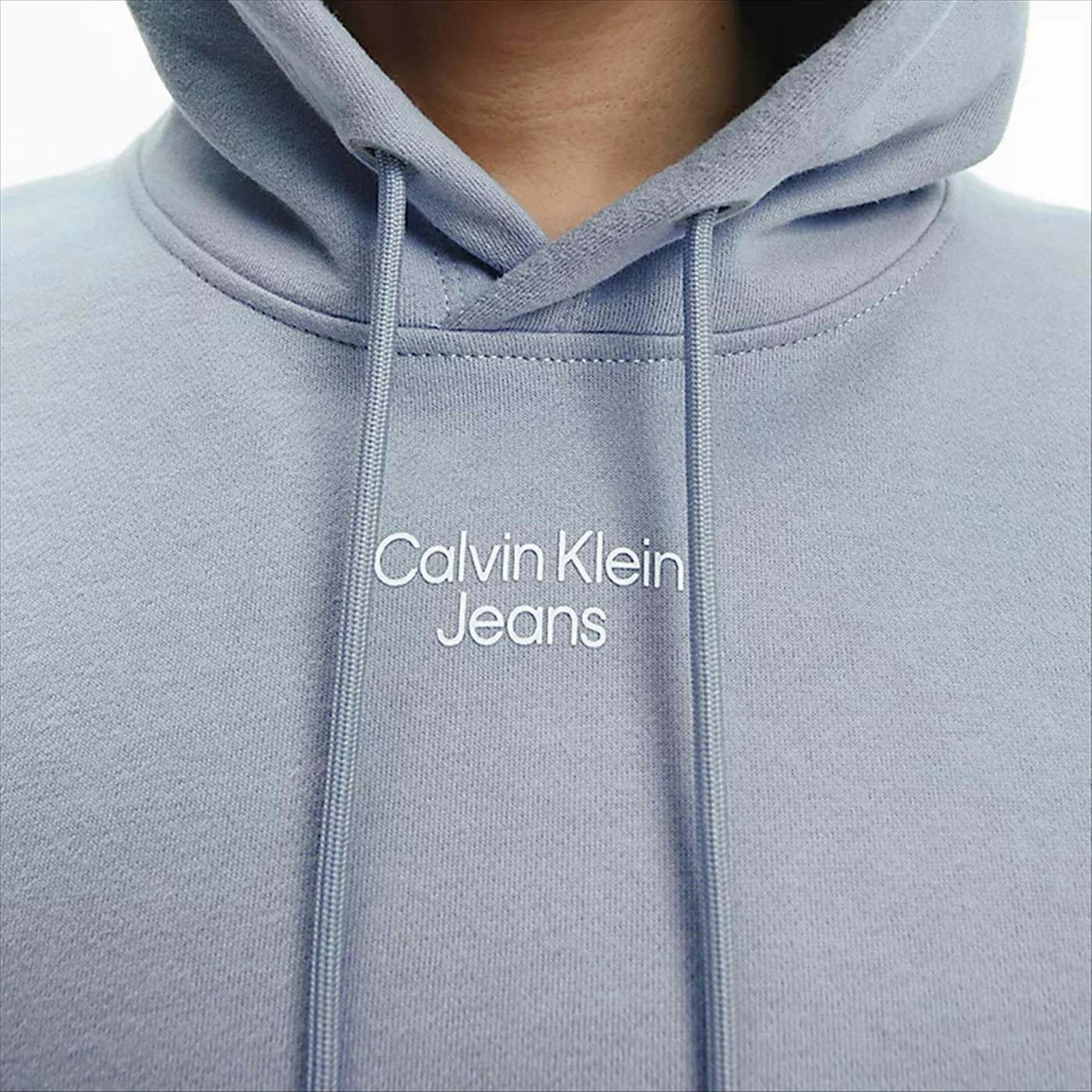 Calvin Klein Jeans - Lichtblauwe Logo sweater