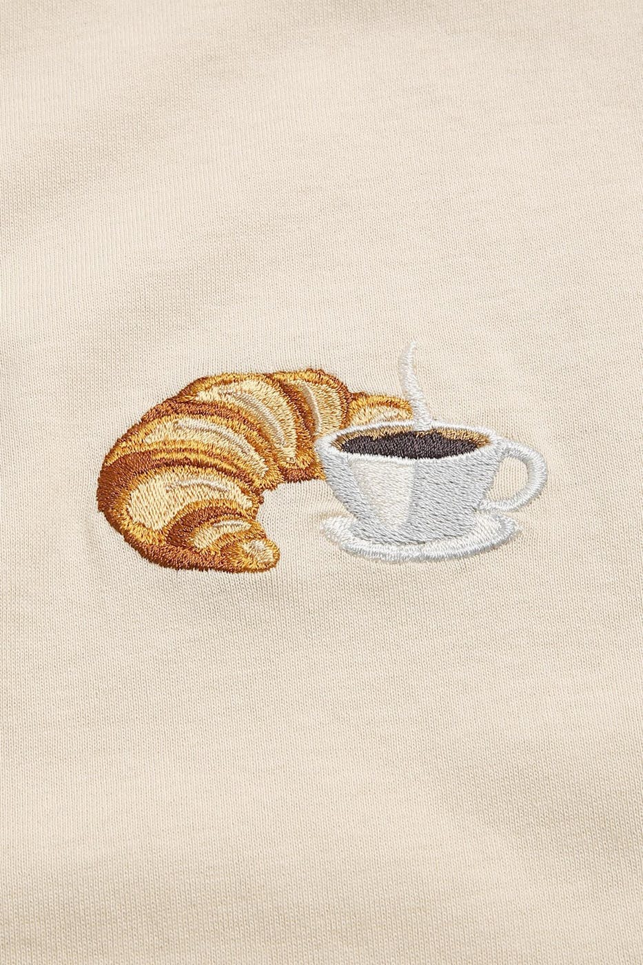 Antwrp - Nude Coffee Croissant T-shirt