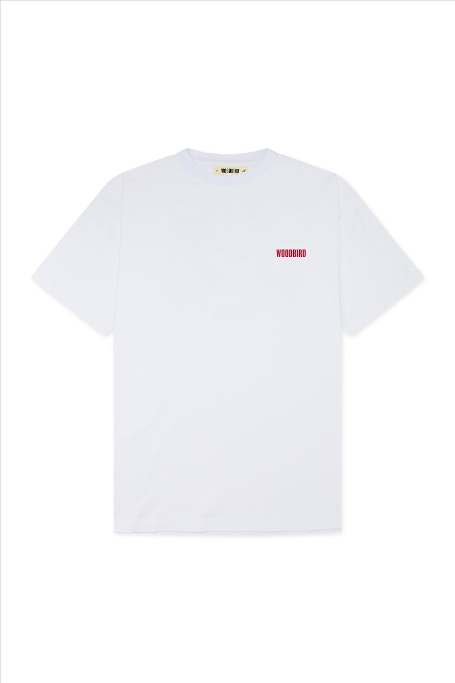 WOODBIRD - Witte Baine Space T-shirt