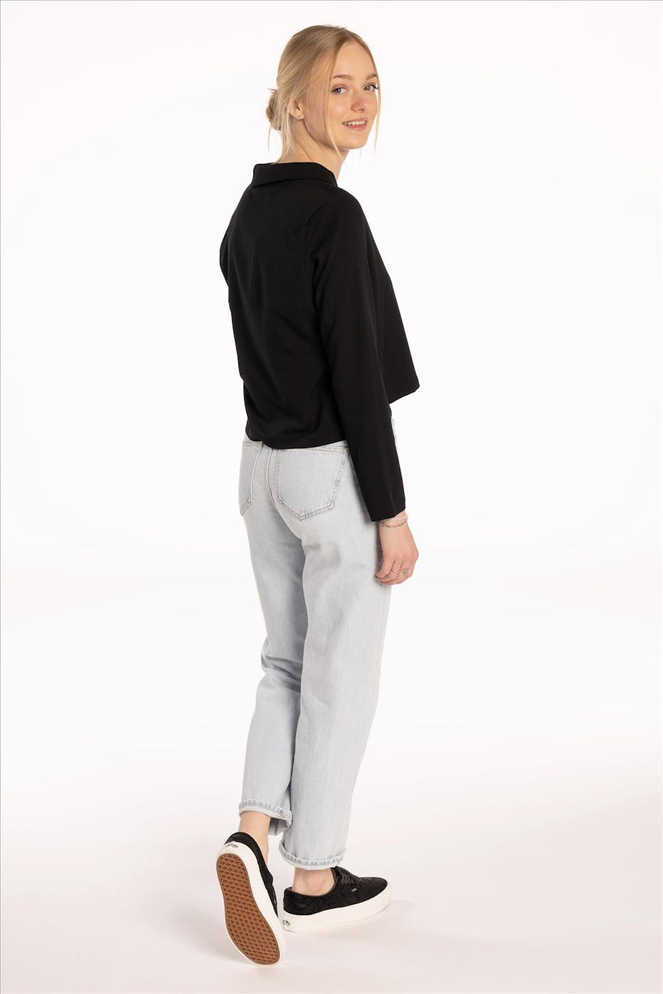 Calvin Klein Jeans - Zwarte Classic blouse