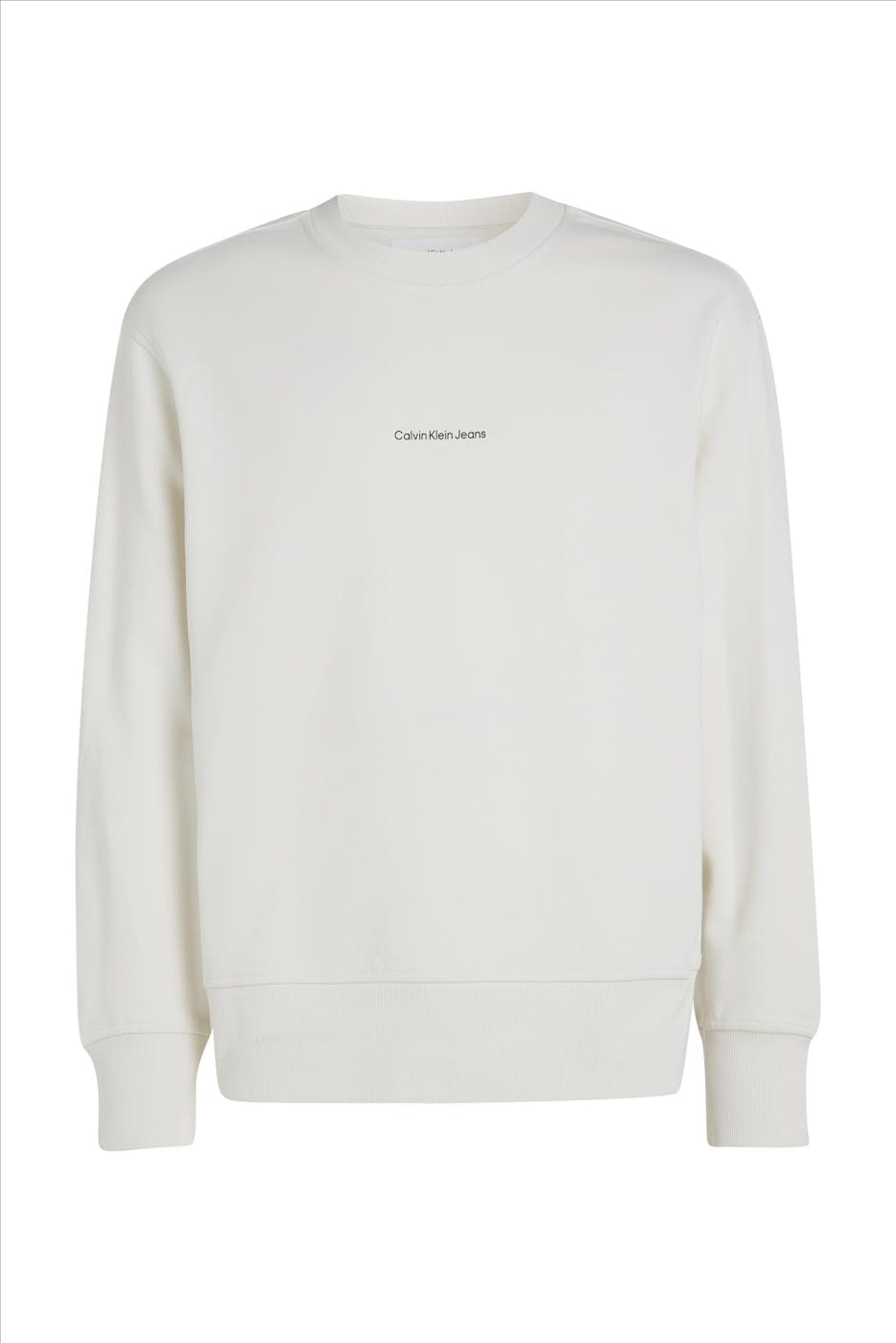 Calvin Klein Jeans - Ecru City Grid Map sweater