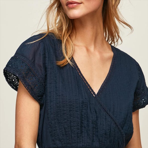 Pepe Jeans London - Donkerblauw Poete kleed