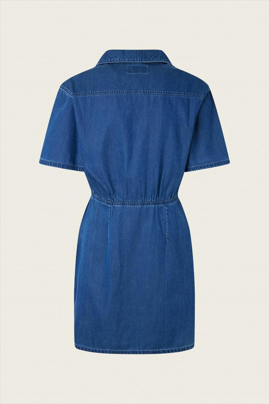 Pepe Jeans London - Blauw Cheryl jeanskleed