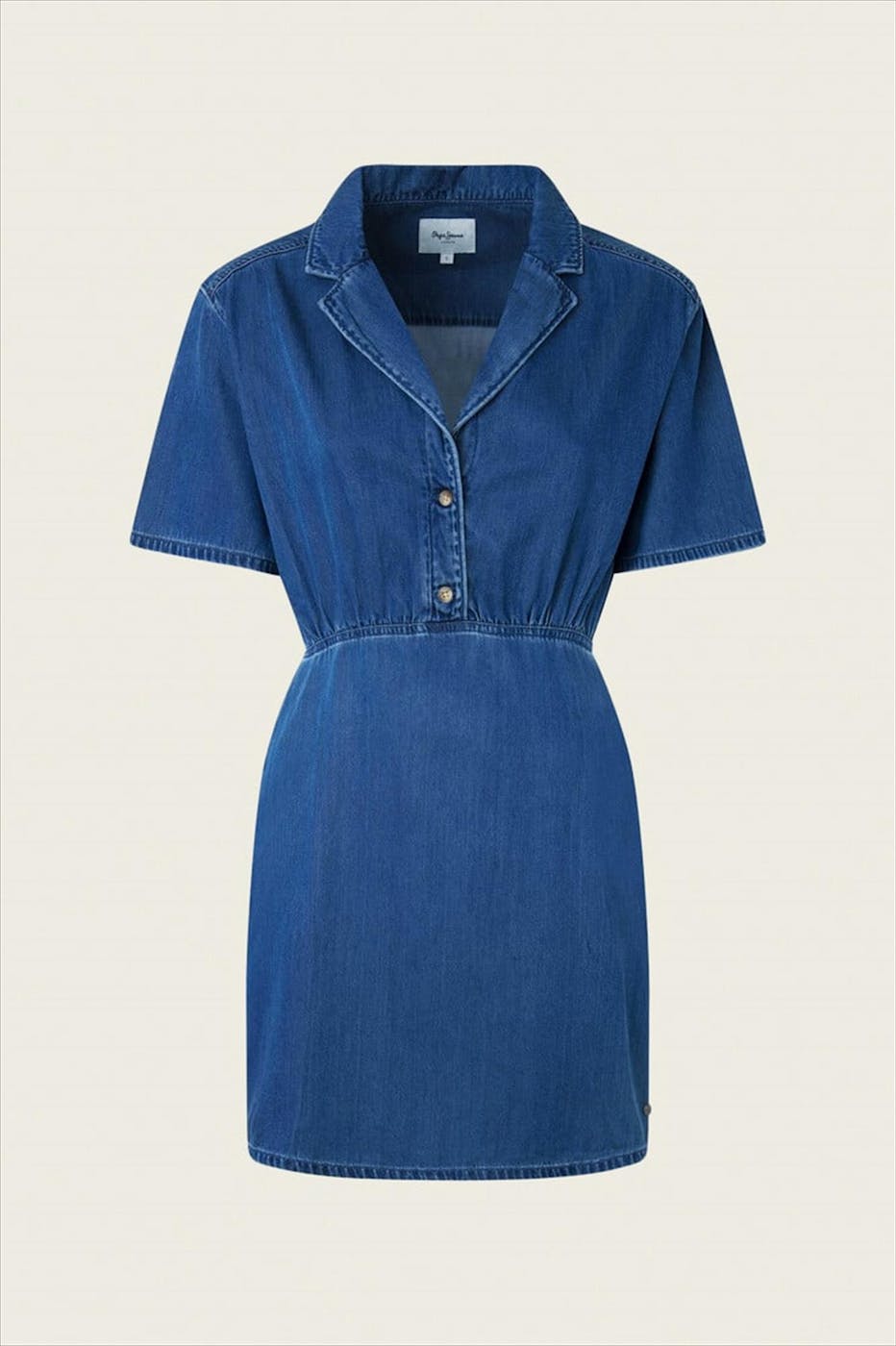 Pepe Jeans London - Blauw Cheryl jeanskleed