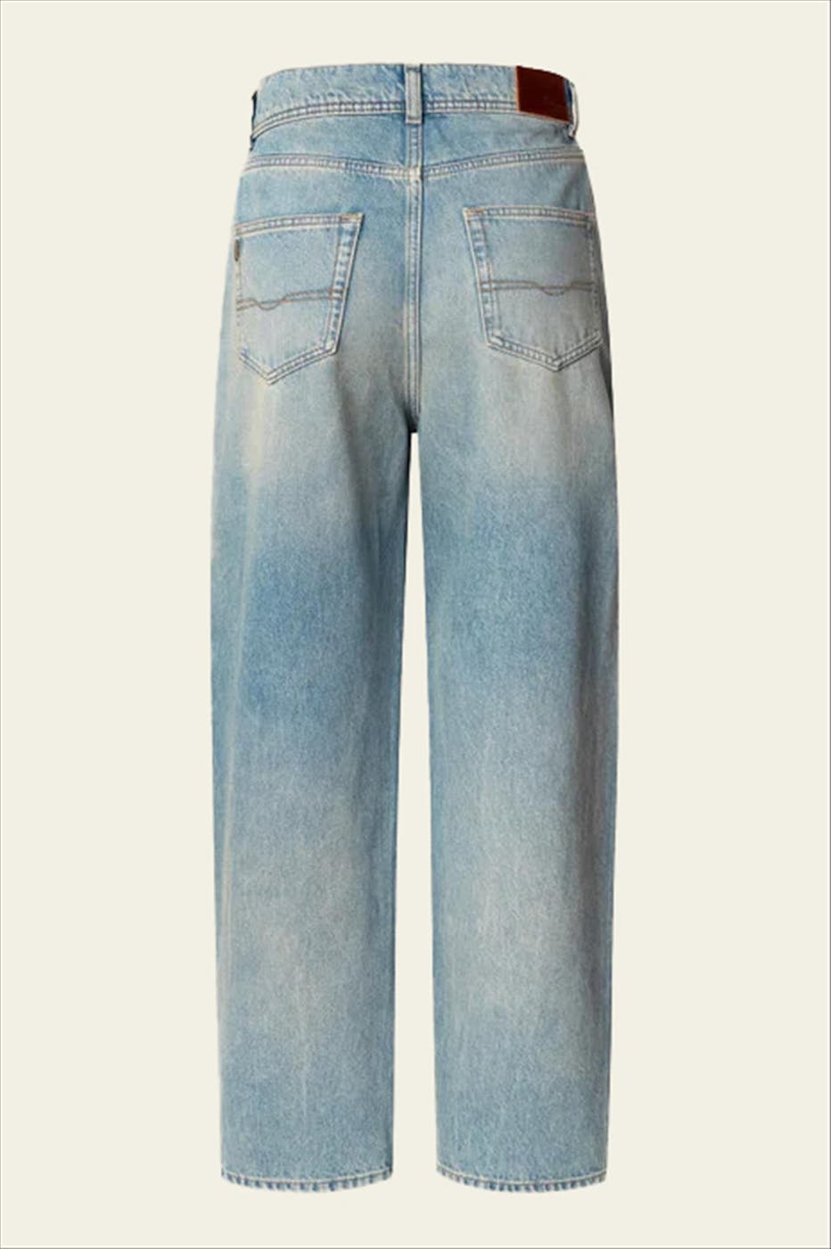 Pepe Jeans London - Lichtblauwe Addison Barrel jeans